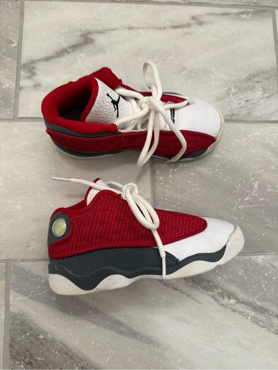 Jordan Other - Air Jordan 13 Retro Toddler Gym Red White Black Sneakers Size 9C